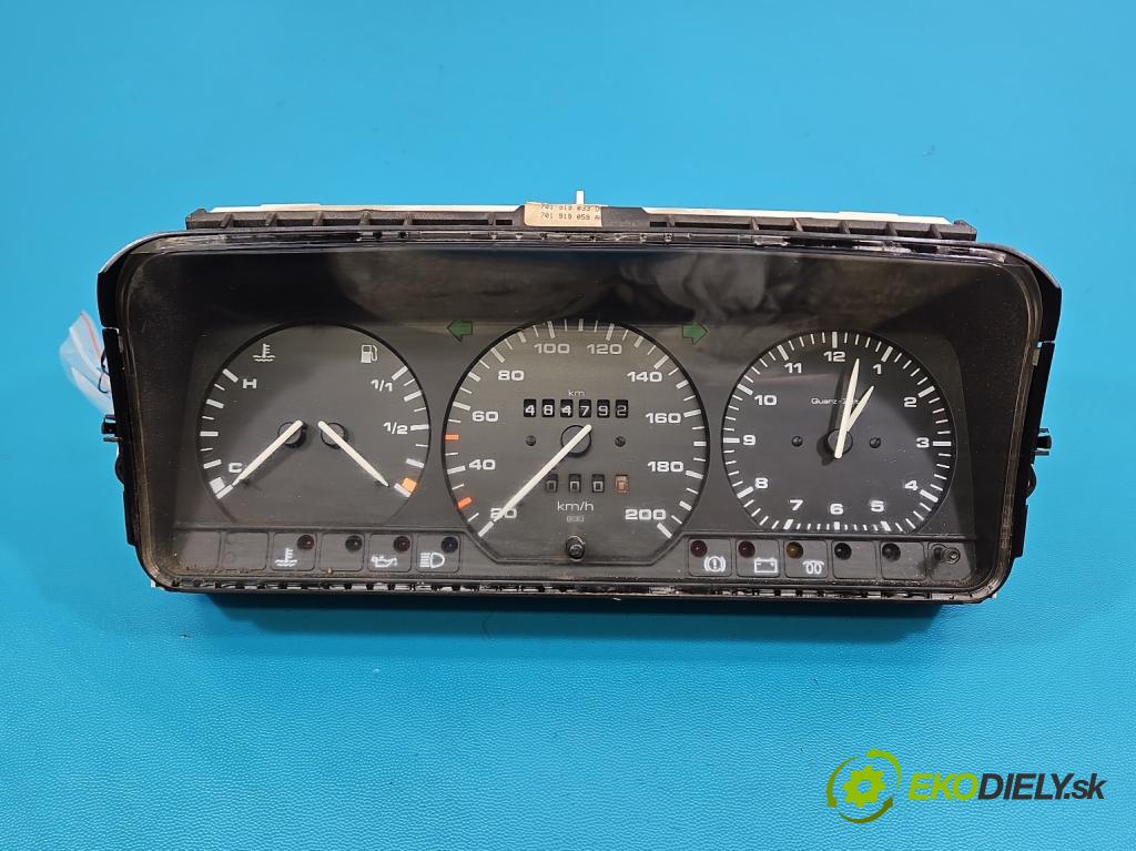 Vw Transporter T4 1990-2003 2.4d 77 HP manual 57 kW 2370 cm3 5- prístrojovka/ budíky 81117657 (Prístrojová doska)