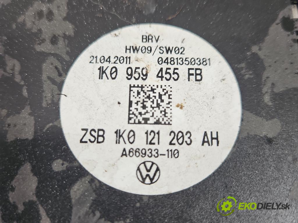 Vw Golf VI 2008-2013 1.2 TSI 105 HP manual 77 kW 1197 cm3 5- Ventilátor chladiča 1K0959455FB