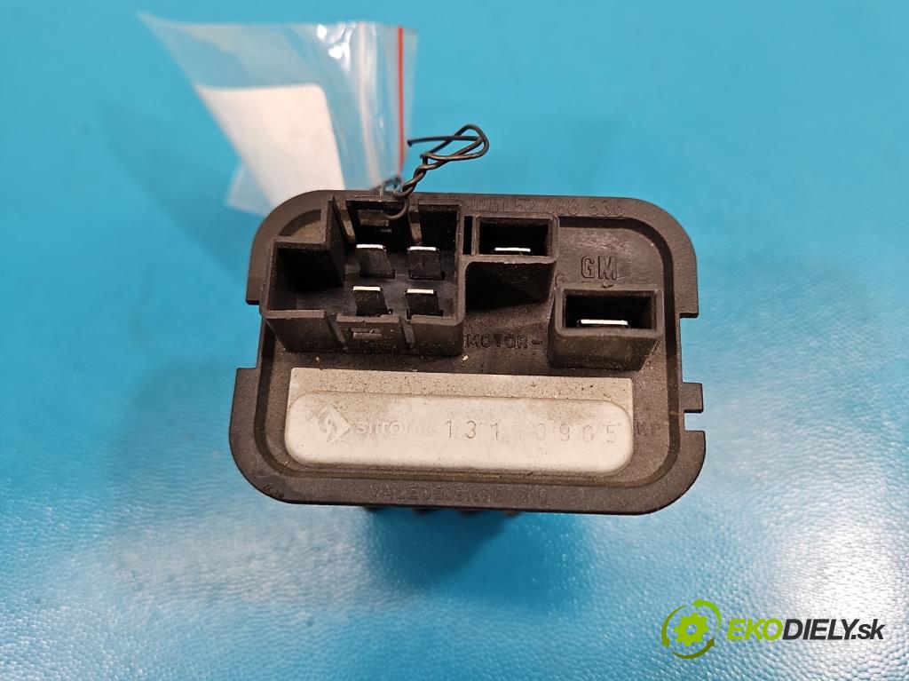 Opel Zafira B 2005-2014 1.7 cdti 110 HP manual 81 kW 1686 cm3 5- rezistor 9Q566802