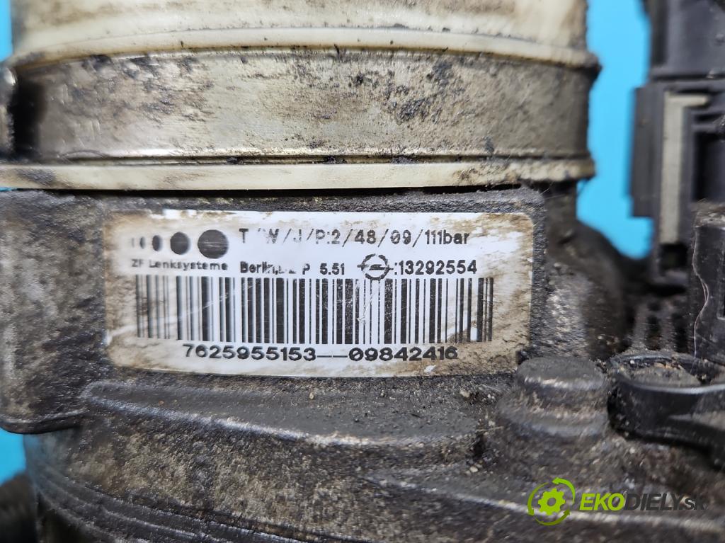 Opel Zafira B 2005-2014 1.7 cdti 110 HP manual 81 kW 1686 cm3 5- čerpadlo posilovač 13292554 (Servočerpadlo)