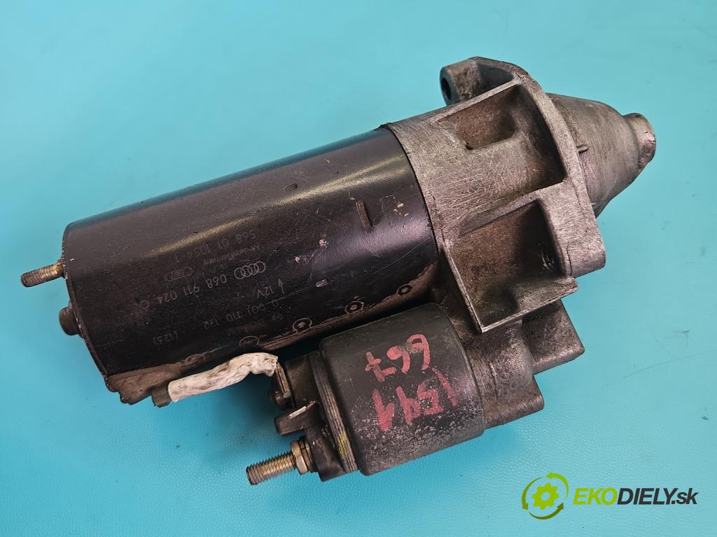 Audi A4 B5 1994-2001 1.9 tdi 90 hp manual 66 kW 1896 cm3 4- startér: 068911024C (Startér)