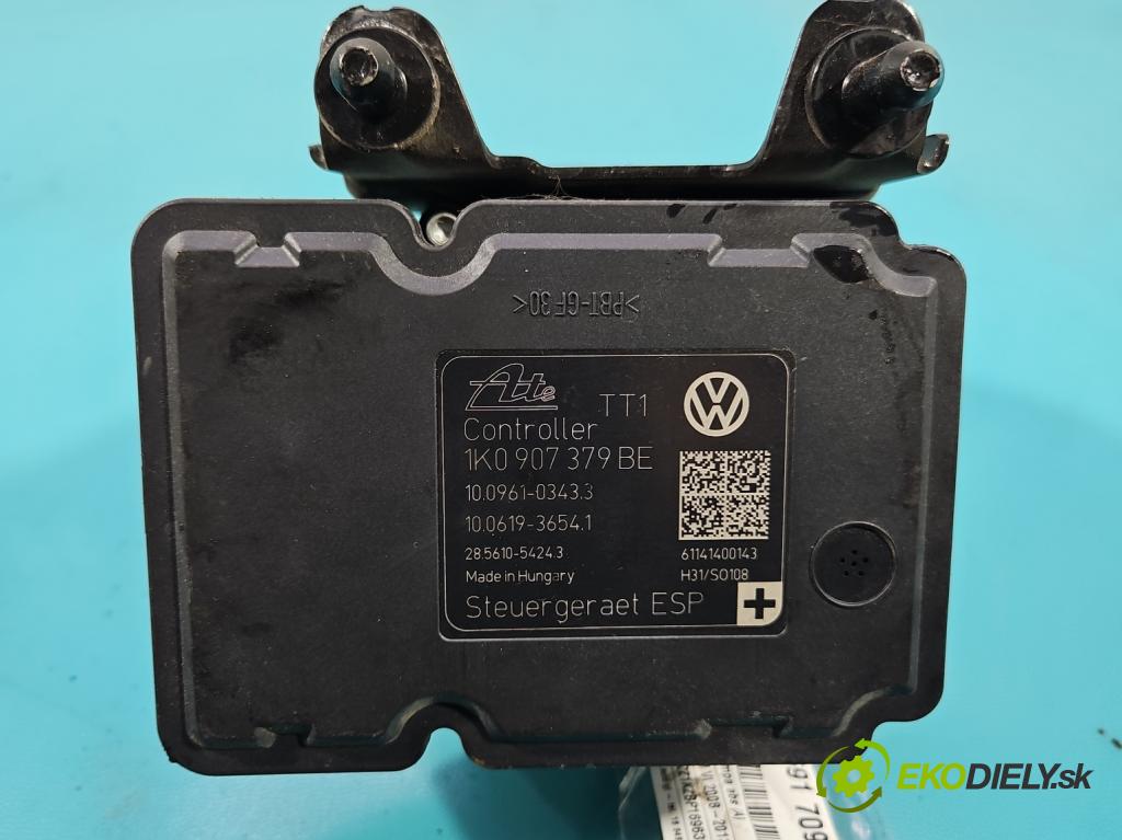 Vw Golf VI 2008-2013 1.2 TSI 105 HP manual 77 kW 1197 cm3 5- čerpadlo abs 1K0907379BE (Pumpa ABS)