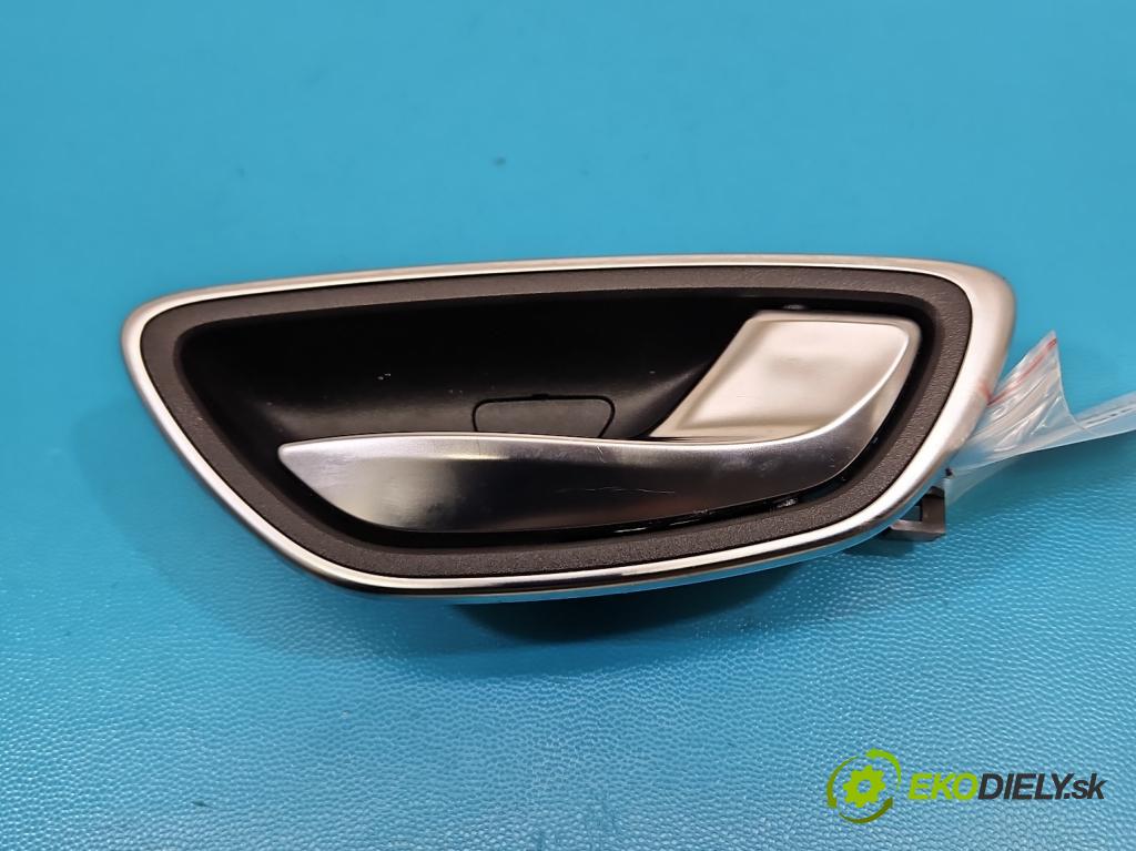 Renault Talisman 2015-2022 1.6 dci 160 HP automatic 118 kW 1598 cm3 4- rukoväť uvnitř: zadné pravé 826724883R (Kľučka dverí ostatné)