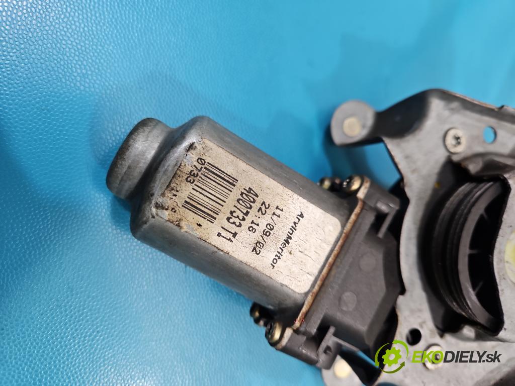 Renault Clio II 1998-2012 1.2 16V 75 HP manual 55 kW 1149 cm3 3- mechanizmus okna predné ľavý 400733T1