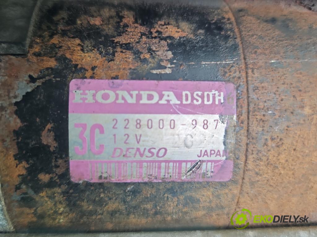 Honda Fr-v 2.0 16V 150 HP manual 110 kW 1998 cm3 5- štartér 228000-9872 (Štartér)
