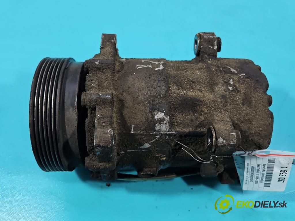 Seat Toledo II 1998-2004 1.9 tdi 110 HP manual 81 kW 1896 cm3 4- Kompresor: klimatizácie 1J0820803A (Kompresor klimatizácie)
