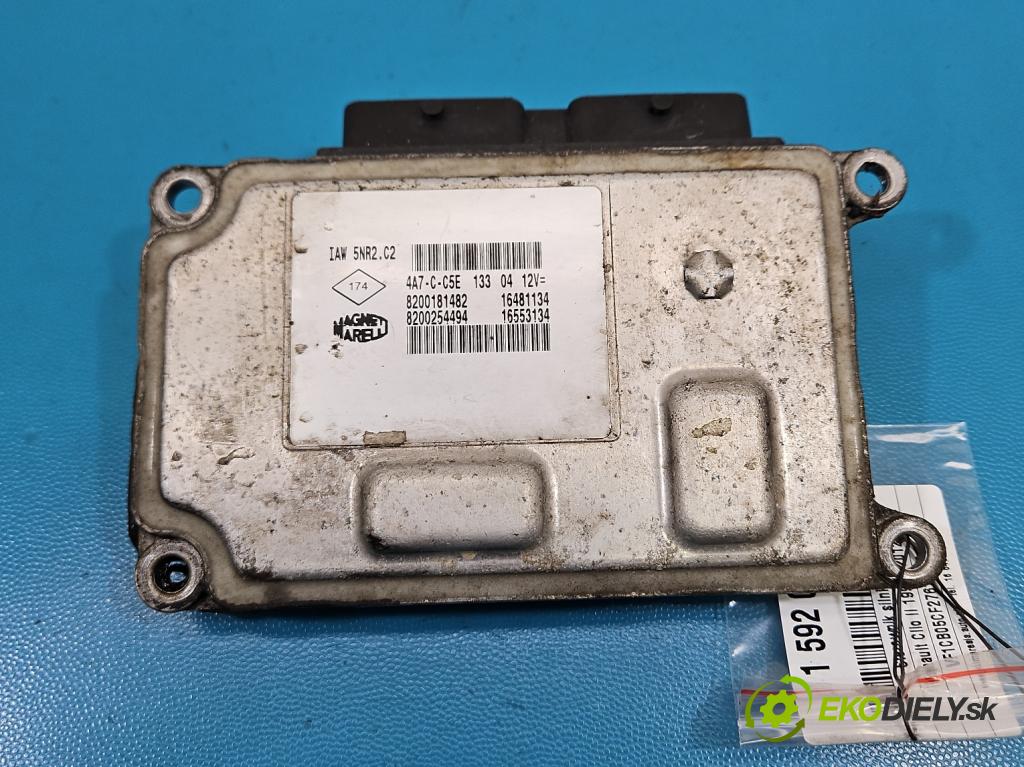 Renault Clio II 1998-2012 1.2 16V 75 HP manual 55 kW 1149 cm3 3- riadiaca jednotka motora IAW 5NR2.C2