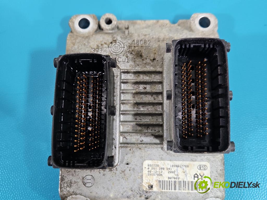Opel Corsa D 2006-2014 1.4 16V 90 HP manual 66 kW 1364 cm3 3- riadiaca jednotka motora 0261208941