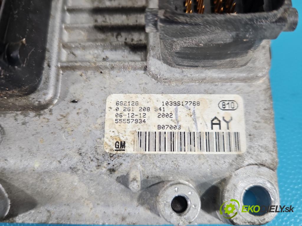 Opel Corsa D 2006-2014 1.4 16V 90 HP manual 66 kW 1364 cm3 3- riadiaca jednotka motora 0261208941