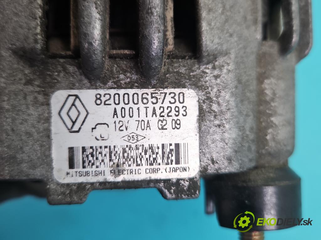 Renault Clio II 1998-2012 1.2 16V 75 HP manual 55 kW 1149 cm3 3- Alternator 8200065730 (Alternátor)