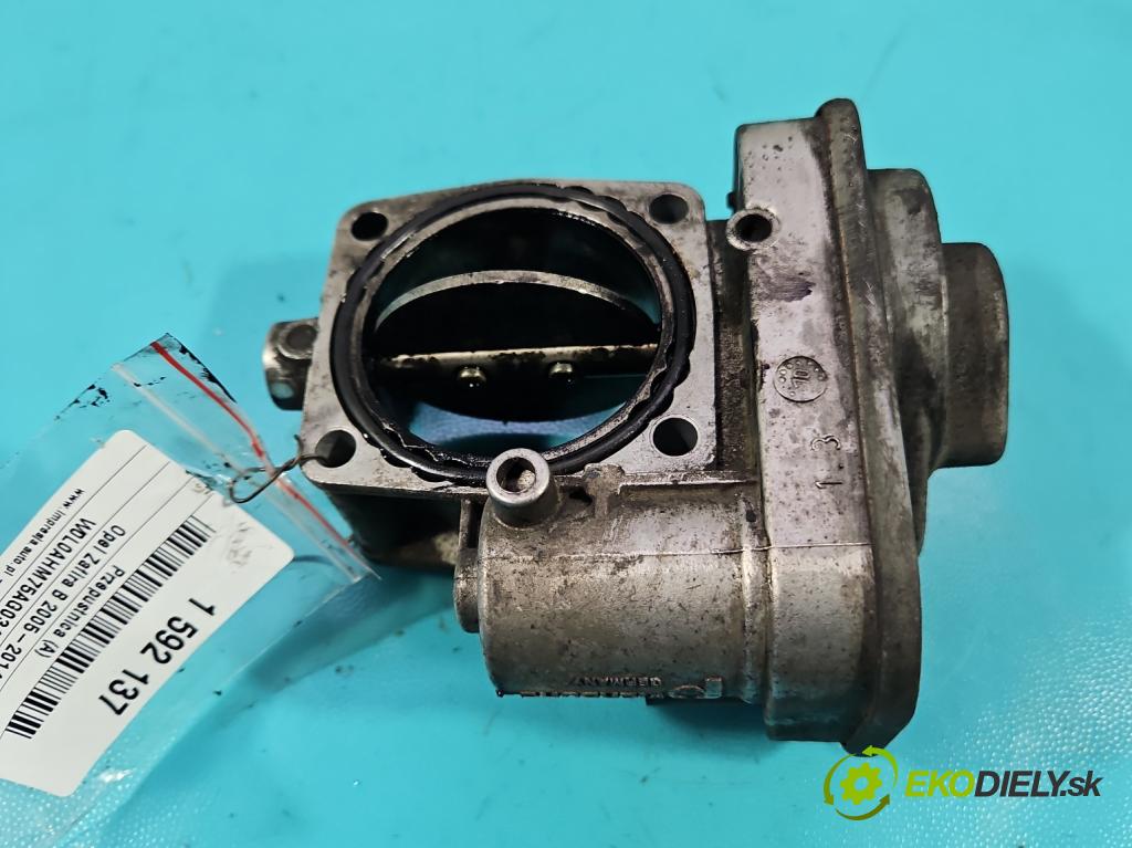Opel Zafira B 2005-2014 1.7 cdti 110 HP manual 81 kW 1686 cm3 5- klapka 8981052101 (Škrtiaca klapka)