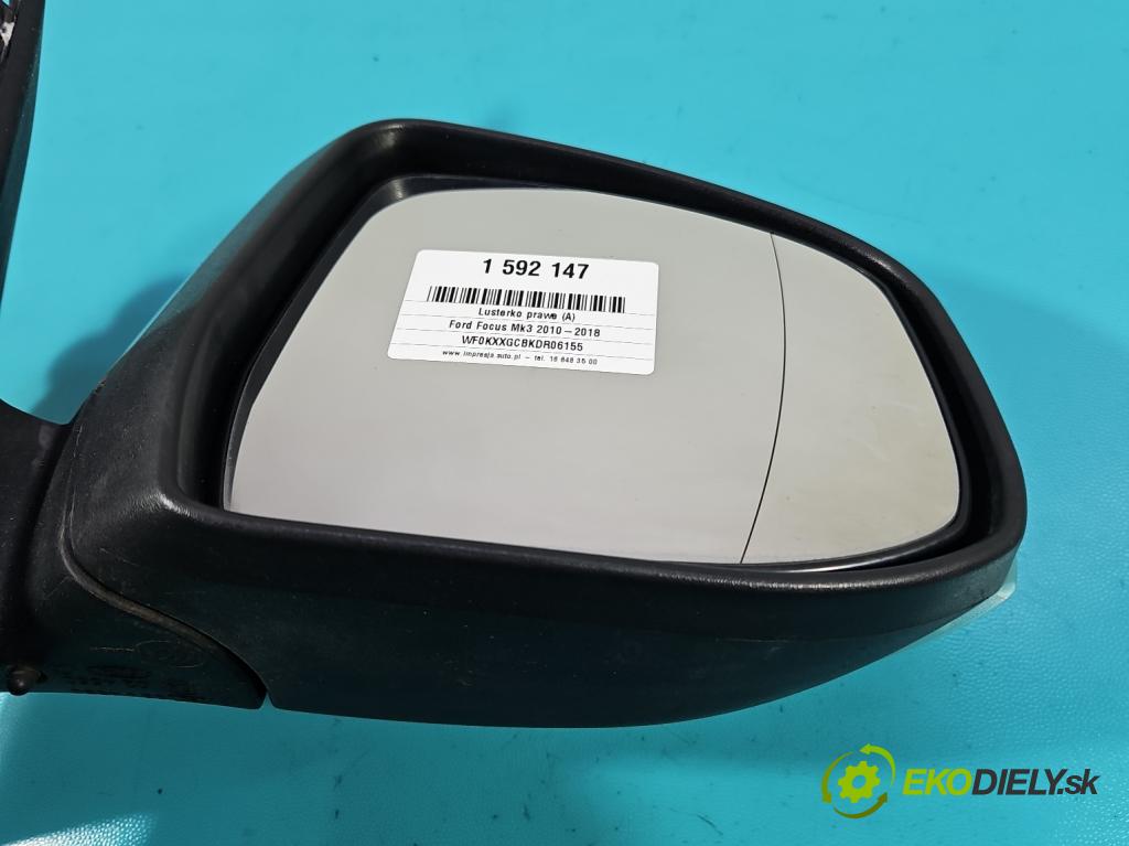 Ford Focus Mk3 2010-2018 1.6 tdci 95 hp manual 70 kW 1560 cm3 5- zpětné zrcátko pravé  (Klika dveří ostatní)