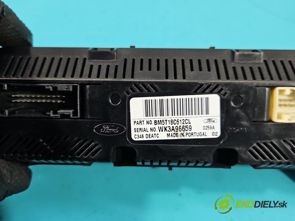 Ford Focus Mk3 2010-2018 1.6 tdci 95 HP manual 70 kW 1560 cm3 5- panel kúrenia BM5T18C612CL