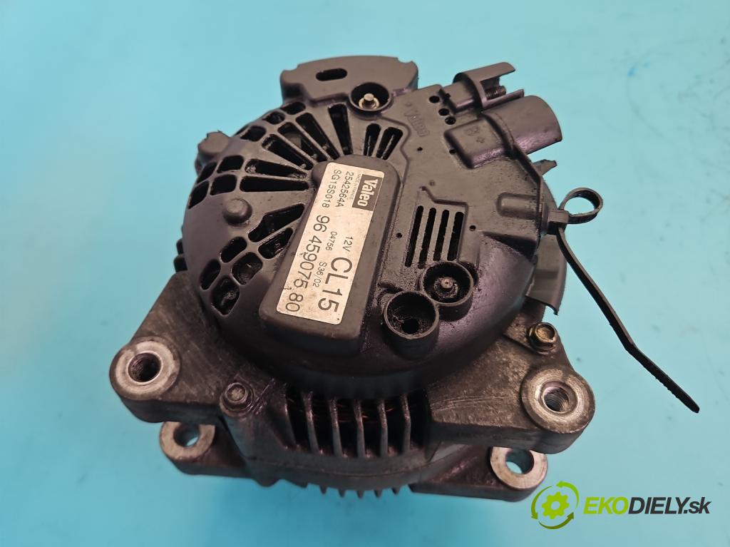 Citroen C5 I 2001-2008 2.2 hdi 133 HP manual 98 kW 2179 cm3 5- Alternator 9645907580 (Alternátor)