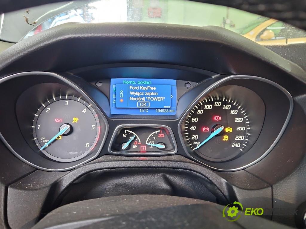 Ford Focus Mk3 2010-2018 1.6 tdci 95 HP manual 70 kW 1560 cm3 5- prístrojovka/ budíky BM5T-10849-BLD (Prístrojová doska)