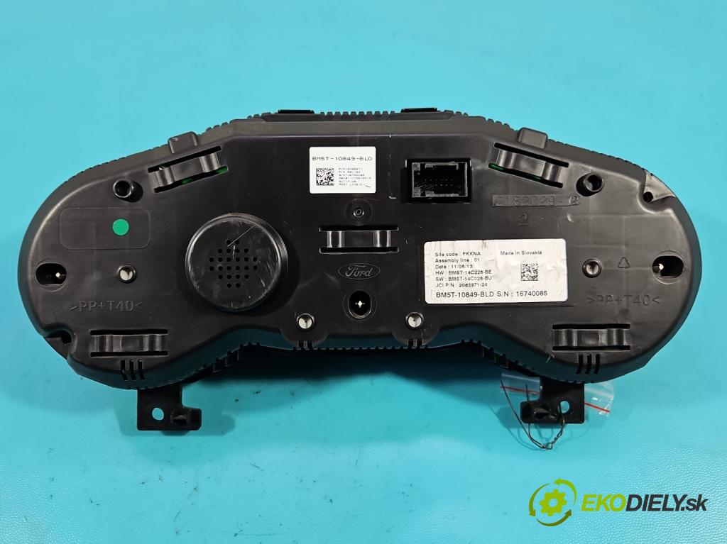Ford Focus Mk3 2010-2018 1.6 tdci 95 HP manual 70 kW 1560 cm3 5- prístrojovka/ budíky BM5T-10849-BLD (Prístrojová doska)