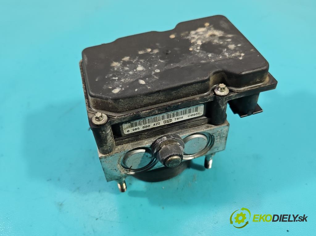 Opel Corsa D 2006-2014 1.4 16V 90 HP manual 66 kW 1364 cm3 3- čerpadlo abs 0265800422 (Pumpa ABS)