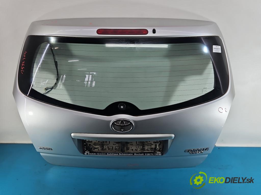 Toyota Corolla Verso II 2004-2009 2.0 D4D 116 HP manual 85 kW 1995 cm3 5- zadna kufor  (Kapota zadná (kufor))