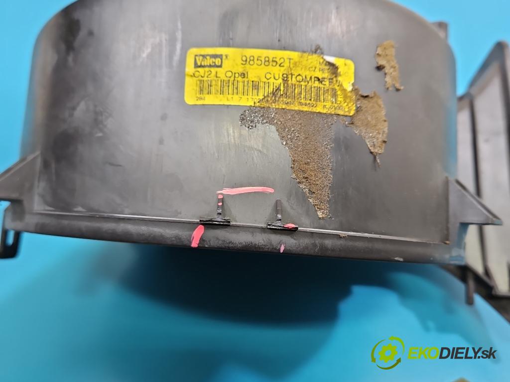 Opel Vectra C 2002-2008 1.9 cdti 150 HP automatic 110 kW 1910 cm3 4- ventilátor vzduchu 985852T