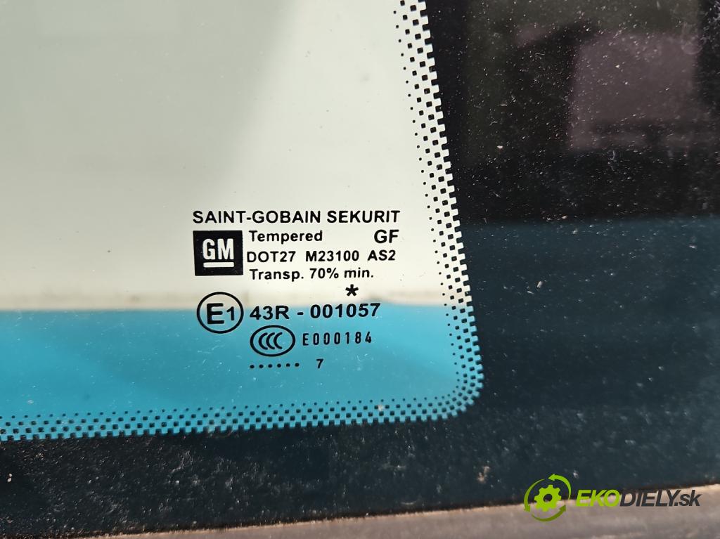 Opel Corsa D 2006-2014 1.4 16V 90 HP manual 66 kW 1364 cm3 3- sklo zadné pravé