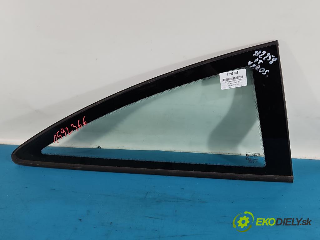 Opel Corsa D 2006-2014 1.4 16V 90 HP manual 66 kW 1364 cm3 3- sklo zadné pravé 