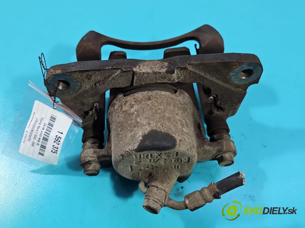 Toyota Rav4 II 2000-2005 2.0 D4D 1CDFTV 116 HP manual 85 kW 1995 cm3 5- brzdič predné ľavý  (Kľučka dverí ostatné)