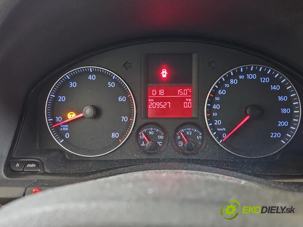 Vw Golf V 2003-2009 1.4 16V 75 HP manual 55 kW 1390 cm3 5- prístrojovka/ budíky 1K0920851 (Prístrojová doska)