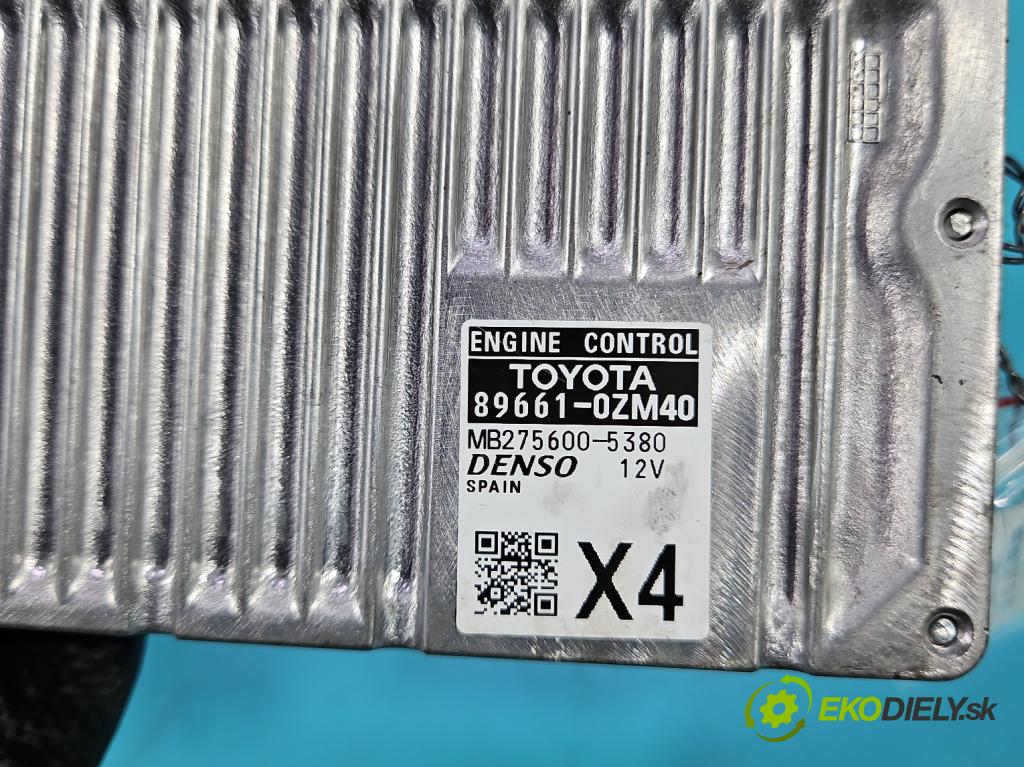 Toyota Corolla E16/E18  2013-2019 1.3 16V 99 HP manual 73 kW 1329 cm3 4- riadiaca jednotka motora 89661-0ZM40