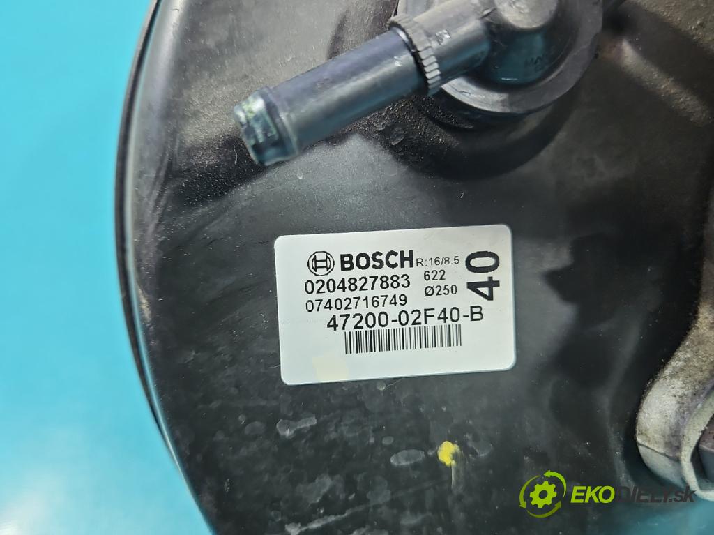 Toyota Corolla E16/E18 2013-2019 1.3 16V 99 HP manual 73 kW 1329 cm3 4- servo brzdové 47200-02F40
