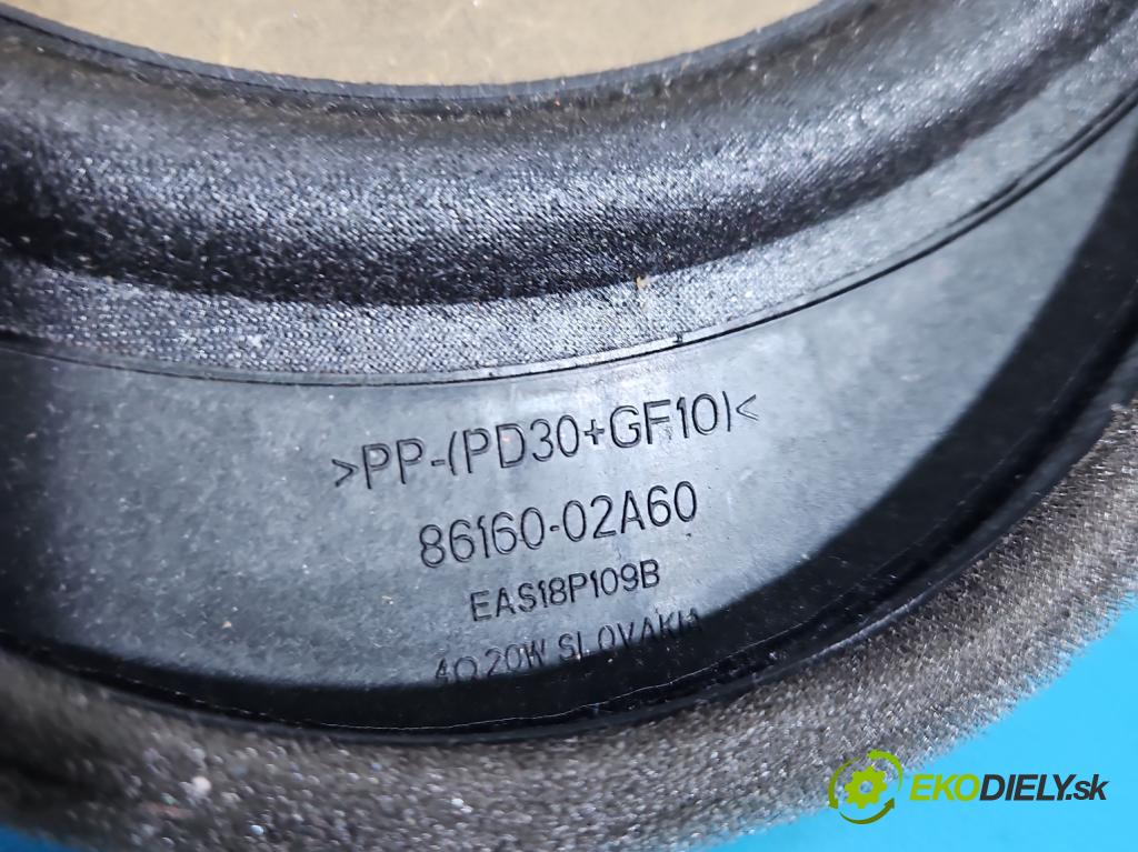 Toyota Corolla E16/E18  2013-2019 1.3 16V 99 HP manual 73 kW 1329 cm3 4- reproduktory komplet 86160-02A60