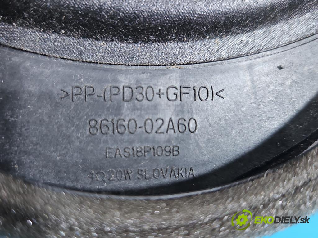 Toyota Corolla E16/E18  2013-2019 1.3 16V 99 HP manual 73 kW 1329 cm3 4- reproduktory komplet 86160-02A60