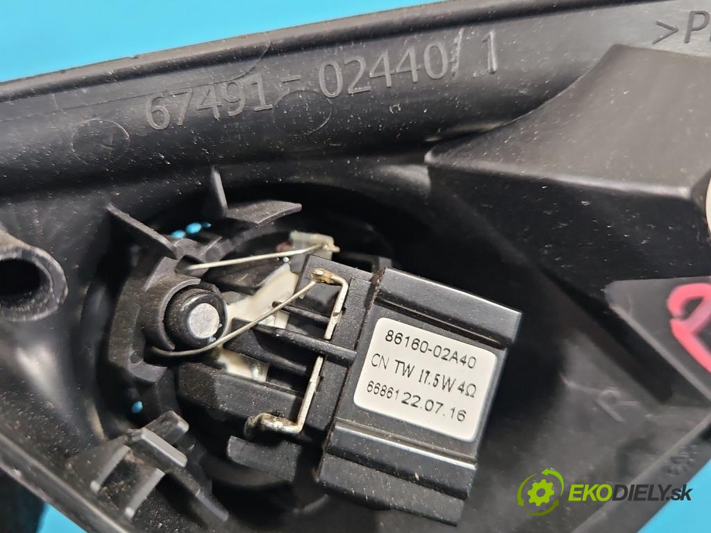 Toyota Corolla E16/E18  2013-2019 1.3 16V 99 HP manual 73 kW 1329 cm3 4- reproduktory komplet 86160-02A60
