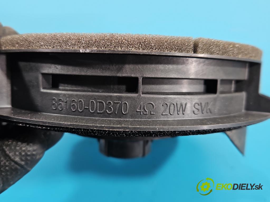 Toyota Corolla E16/E18  2013-2019 1.3 16V 99 HP manual 73 kW 1329 cm3 4- reproduktory komplet 86160-02A60