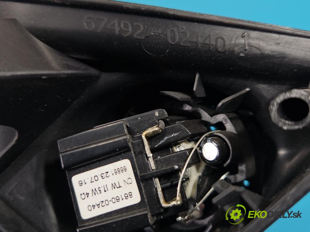 Toyota Corolla E16/E18  2013-2019 1.3 16V 99 HP manual 73 kW 1329 cm3 4- reproduktory komplet 86160-02A60
