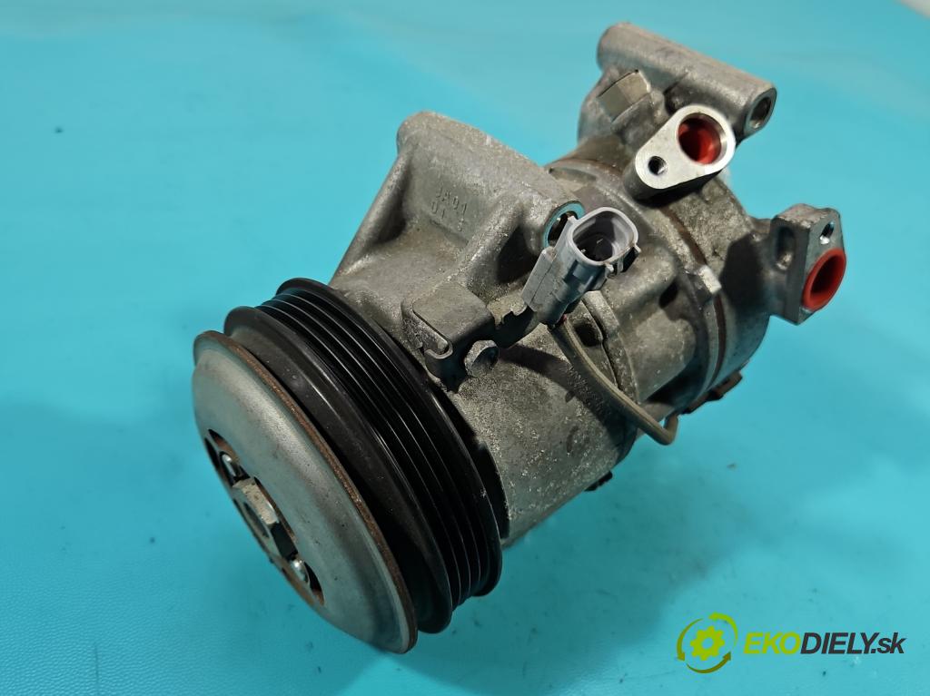 Toyota Corolla E16/E18  2013-2019 1.3 16V 99 hp manual 73 kW 1329 cm3 4- Kompresor: klíma 447280-6590 (Kompresor klimatizace)