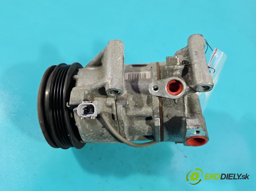 Toyota Corolla E16/E18  2013-2019 1.3 16V 99 HP manual 73 kW 1329 cm3 4- Kompresor: klimatizácie 447280-6590 (Kompresor klimatizácie)