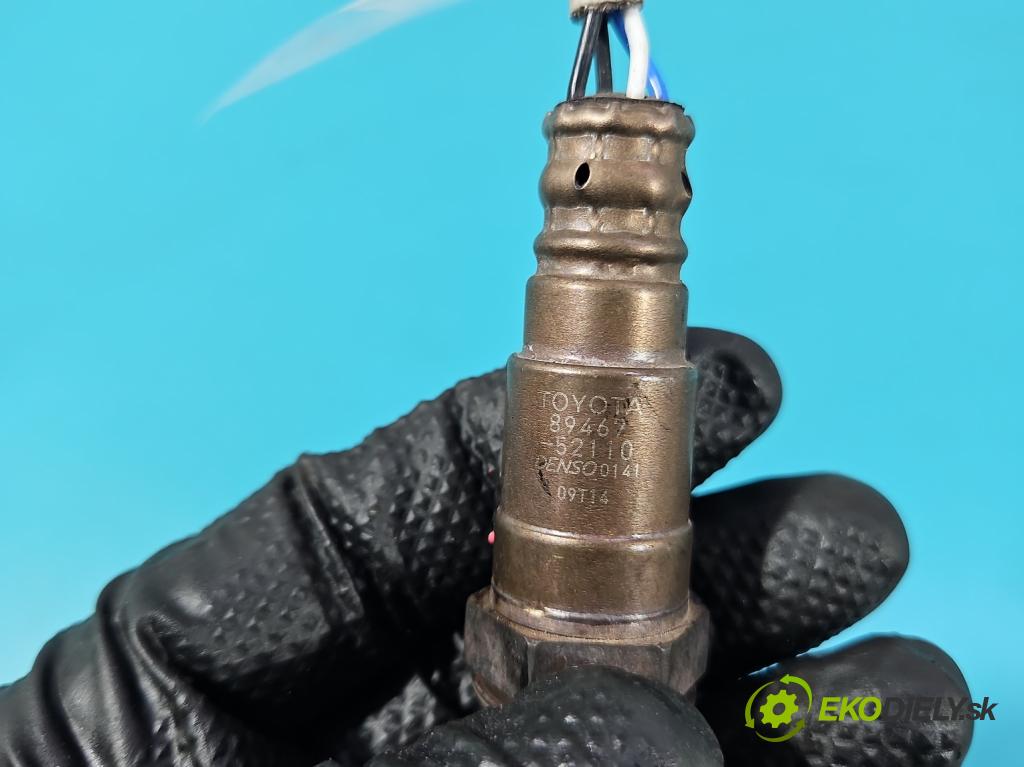 Toyota Corolla E16/E18  2013-2019 1.3 16V 99 HP manual 73 kW 1329 cm3 4- Sonda lambda 89467-52110 (Lambda sonda)