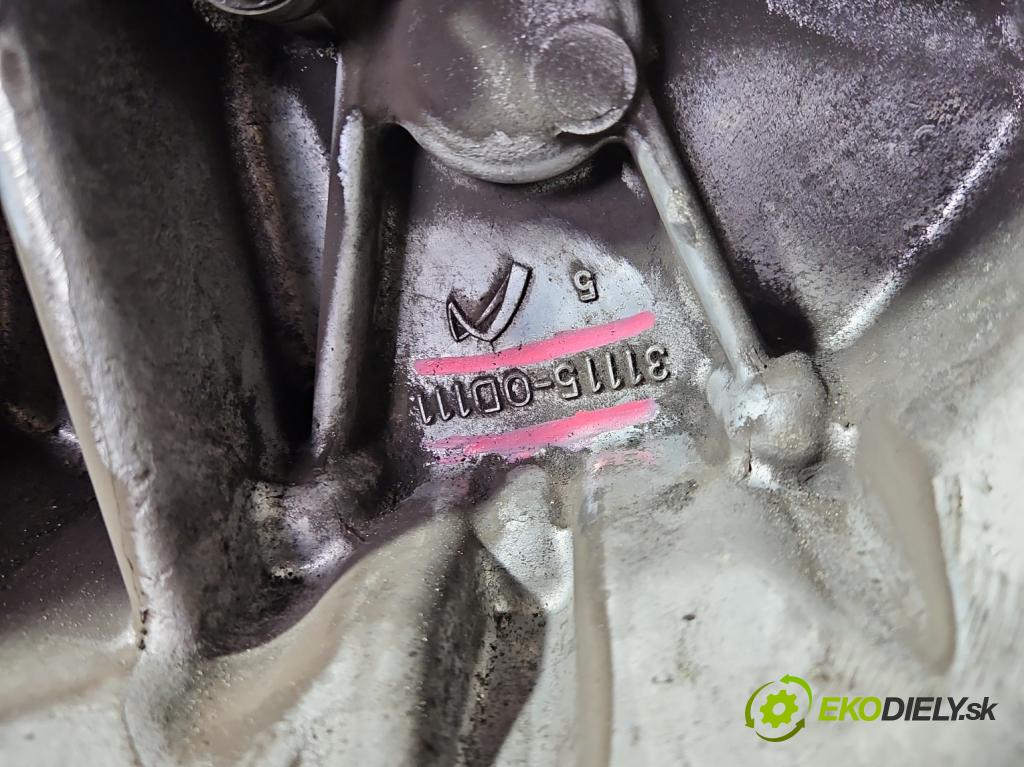Toyota Corolla E16/E18  2013-2019 1.3 16V 99 HP manual 73 kW 1329 cm3 4- prevodovka stupeň,rýchlosť manual 31115-0D111