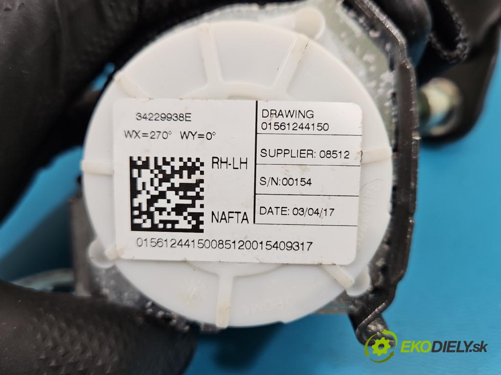 Alfa romeo Stelvio 2016- 2.0 T 280KM automatic 206 kW 1995 cm3 5- stěna bezpečnost zadní pravý 01561244150