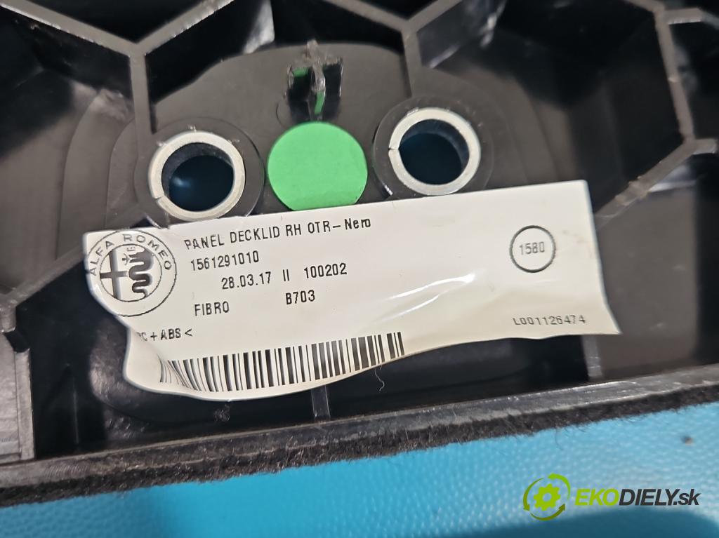 Alfa romeo Stelvio 2016- 2.0 T 280KM: automatic 206 kW 1995 cm3 5- Upevnenie: 1561290950