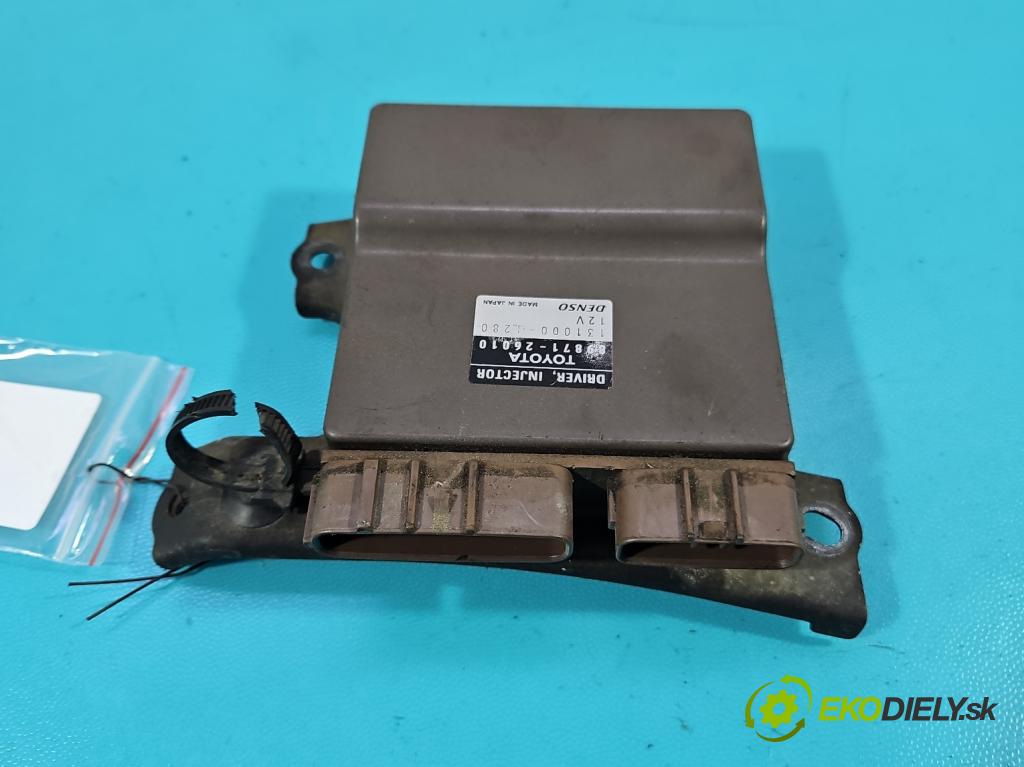 Toyota Rav4 II 2000-2005 2.0 D4D 1CDFTV 116 HP manual 85 kW 1995 cm3 5- riadiaca jednotka ostatné 89871-26010