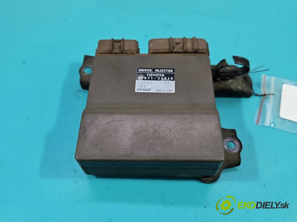 Toyota Rav4 II 2000-2005 2.0 D4D 1CDFTV 116 HP manual 85 kW 1995 cm3 5- riadiaca jednotka ostatné 89871-26010
