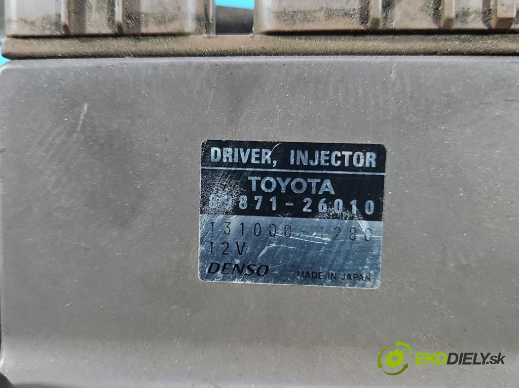 Toyota Rav4 II 2000-2005 2.0 D4D 1CDFTV 116 HP manual 85 kW 1995 cm3 5- riadiaca jednotka ostatné 89871-26010