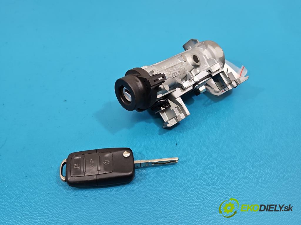 Vw Golf V 2003-2009 1.4 16V 75 hp manual 55 kW 1390 cm3 5- spínací skříňka 1K0905851B (Spínací skříňka)