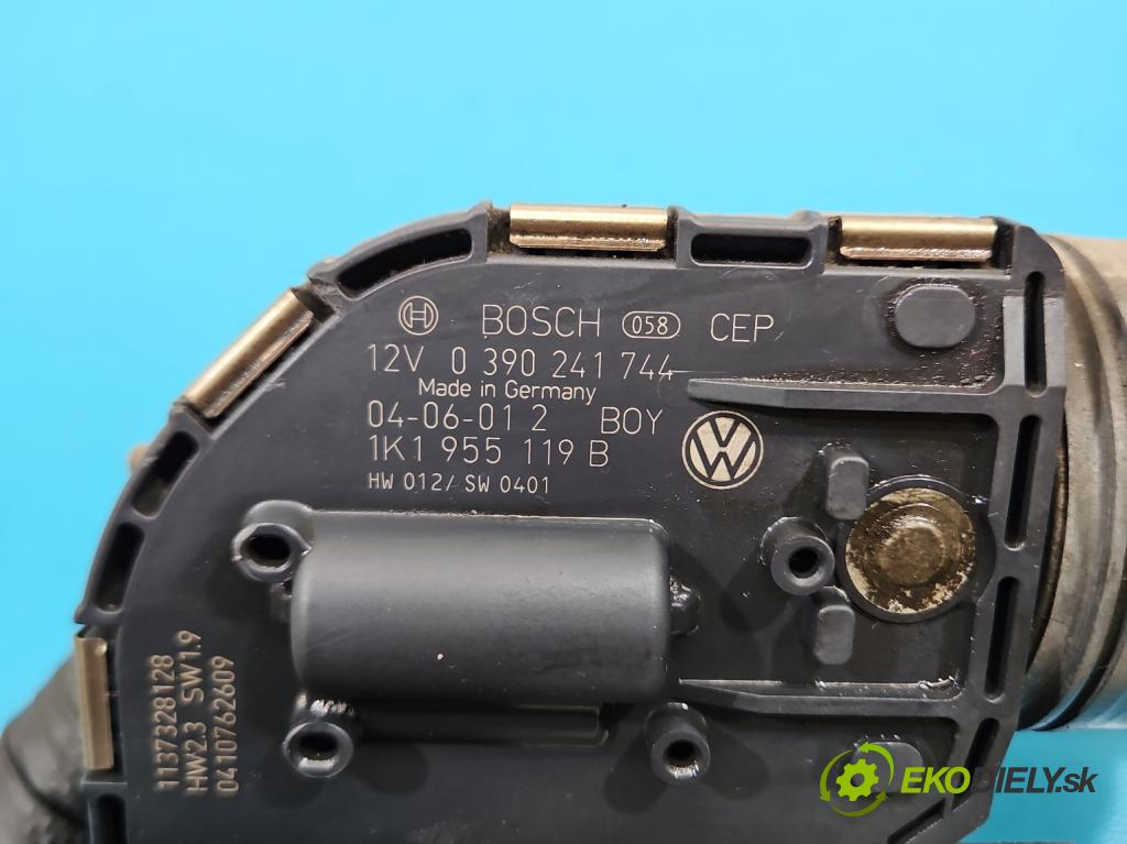 Vw Golf V 2003-2009 1.4 16V 75 HP manual 55 kW 1390 cm3 5- motor stieračov predné 1K1955119B