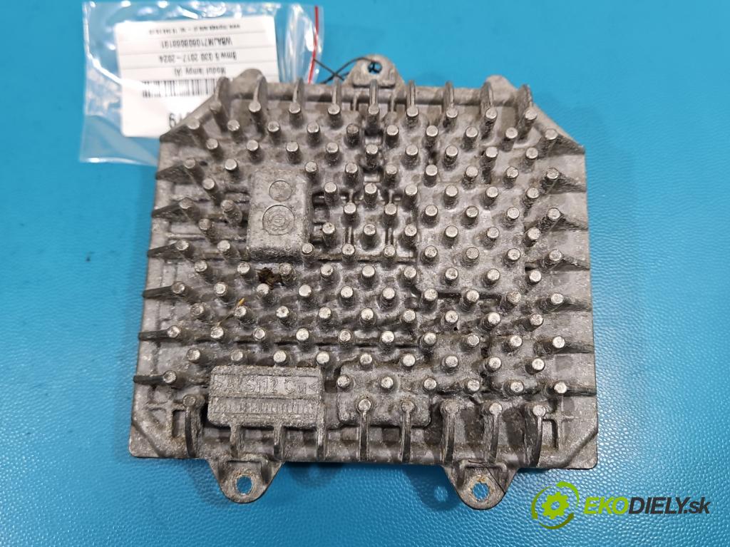 Bmw 5 G30 2017-2024 2.0d 190 HP automatic 140 kW 1995 cm3 5- modul lampy: 7472765