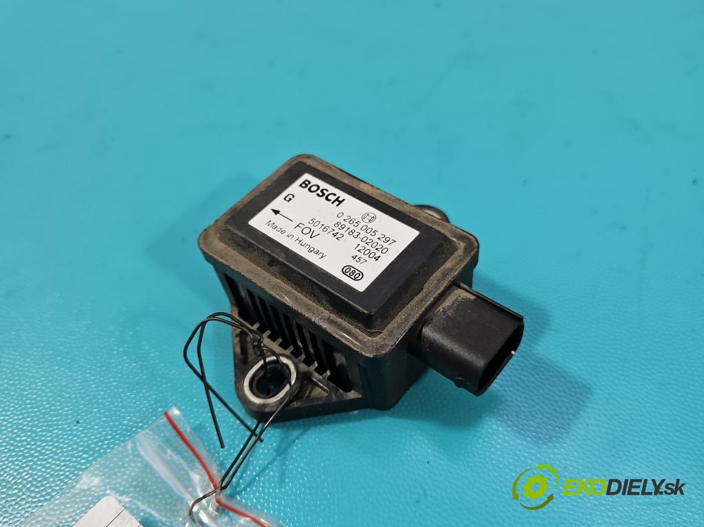 Toyota Corolla Verso II 2004-2009 2.0 D4D 116 HP manual 85 kW 1995 cm3 5- snímač ESP 0265005297