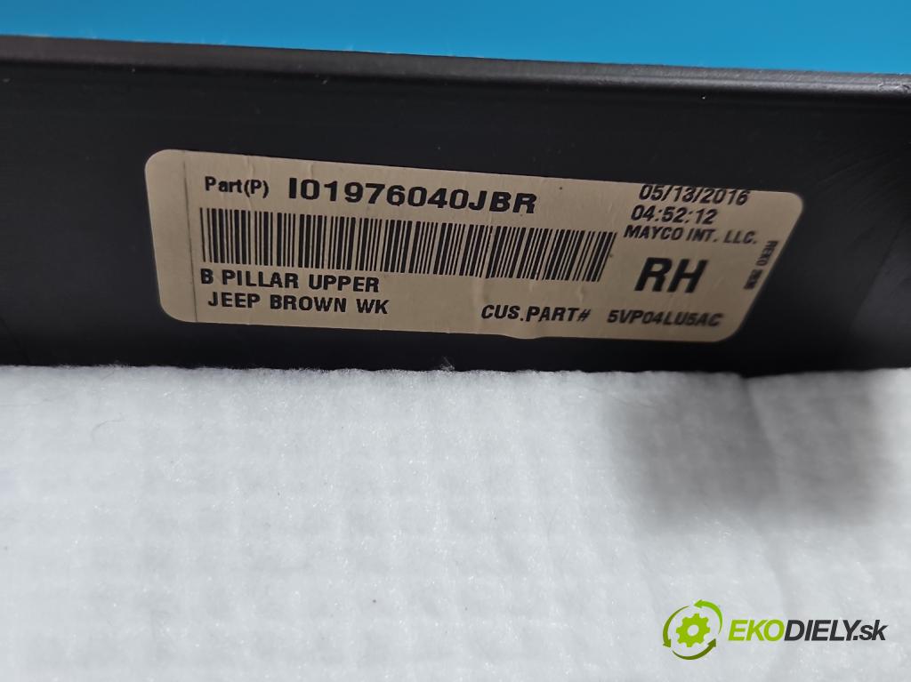 Jeep Grand Cherokee WK2 IV 2010-2021 3.0 CRD 250 HP automatic 184 kW 2987 cm3 5- kryt plast 5VP04LU5AC