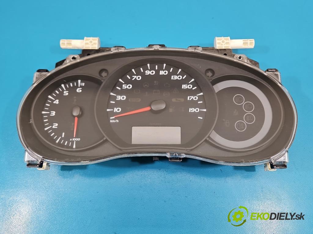 Renault Kangoo II 2008- 1.5 dci 90 HP manual 66 kW 1461 cm3 5- prístrojovka/ budíky P8200796010-D (Prístrojová doska)