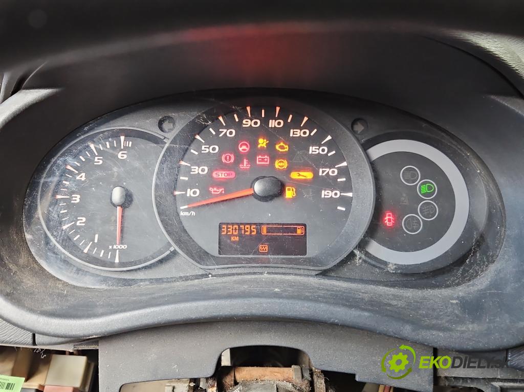 Renault Kangoo II 2008- 1.5 dci 90 hp manual 66 kW 1461 cm3 5- Přístrojová deska P8200796010-D (Přístrojová deska)